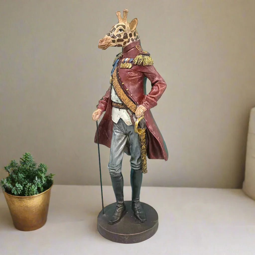 Quirky Dressed Animal Statue Style 3